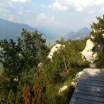 Kaiserjaegerweg und Hocheben von Laverone